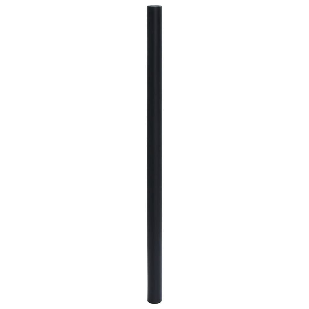 Vidaxl Muebles Oil Autoadhesivo 90x500 cm PVC Matte Black