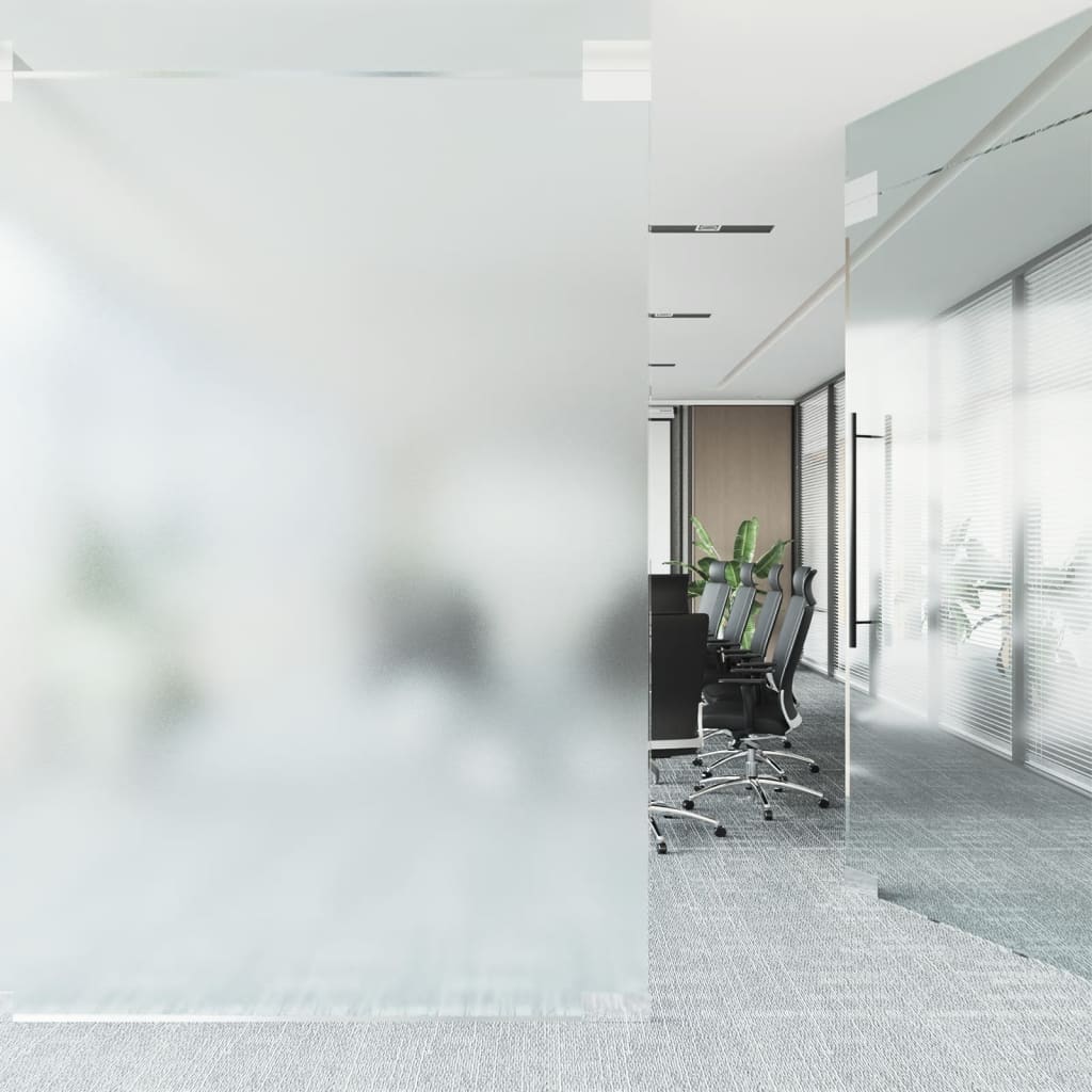 Vidaxl Film pellicola statica statica Matte trasparente grigio 90 x 1000 cm PVC