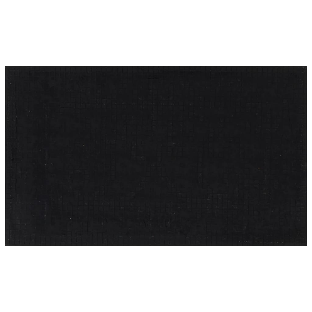 Vidaxl felpudo rectangular 45x75 cm de goma y fibra de coco