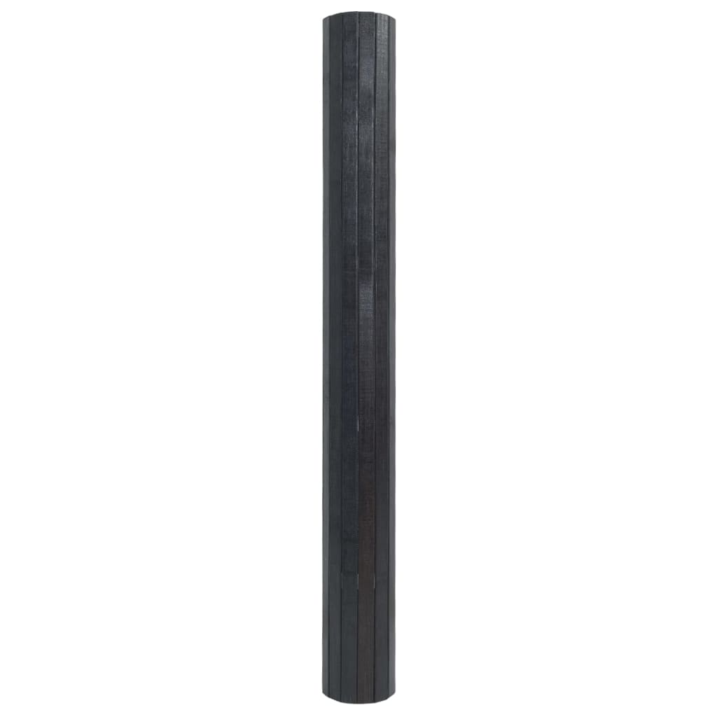 Tappeto rettangolare Vidaxx 60x100 cm bambù grigio
