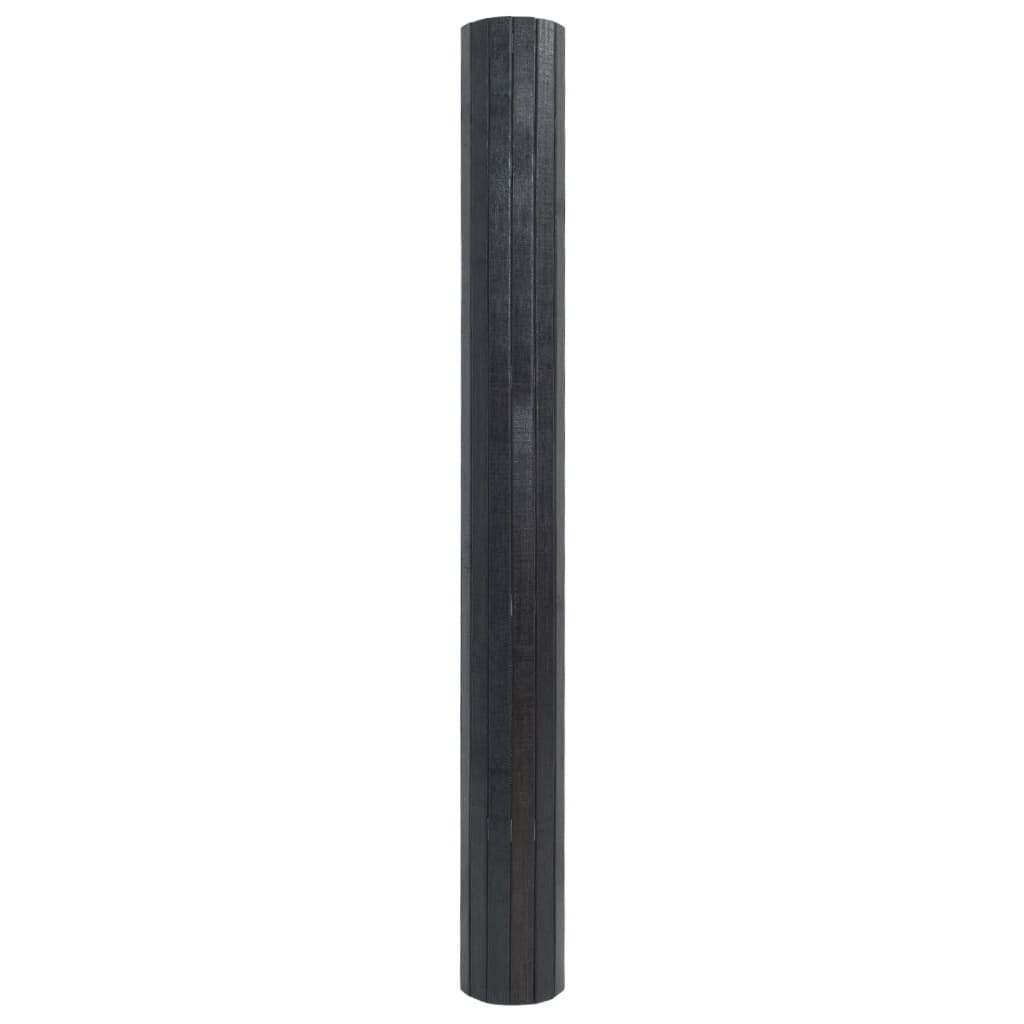 Tappeto rettangolare Vidaxx 60x200 cm bambù grigio