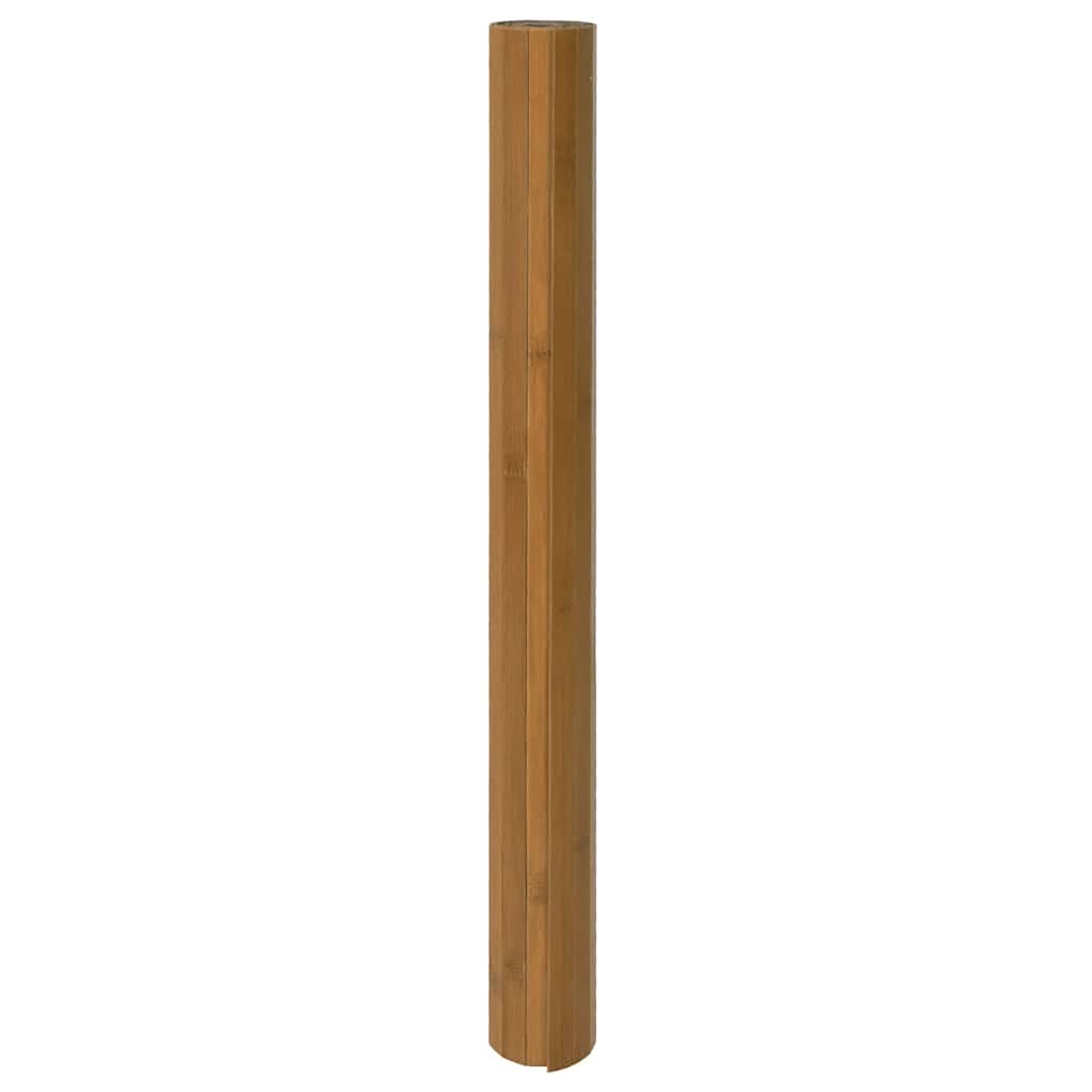 Tappeto rettangolare Vidaxx 100x200 cm bambù marrone