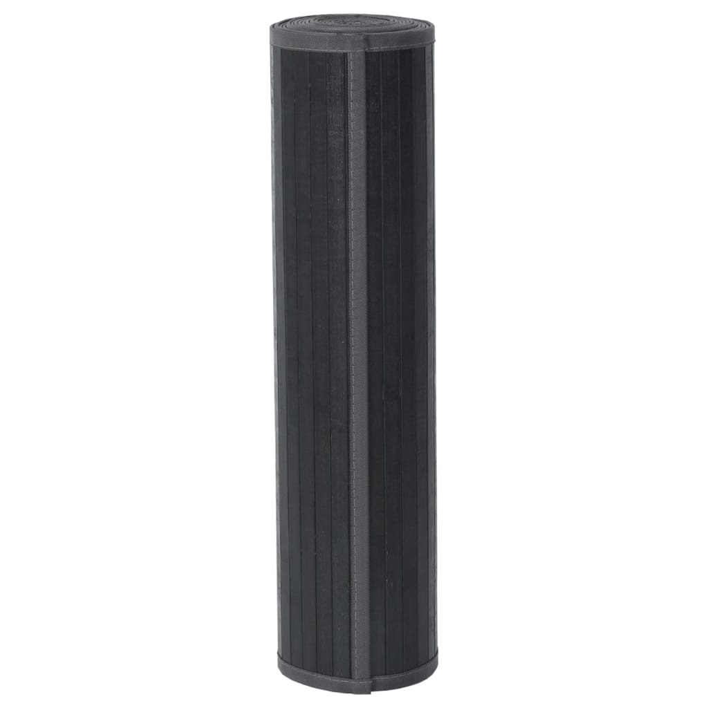 Vidaxl rettangolare 70x300 cm di bambù grigio