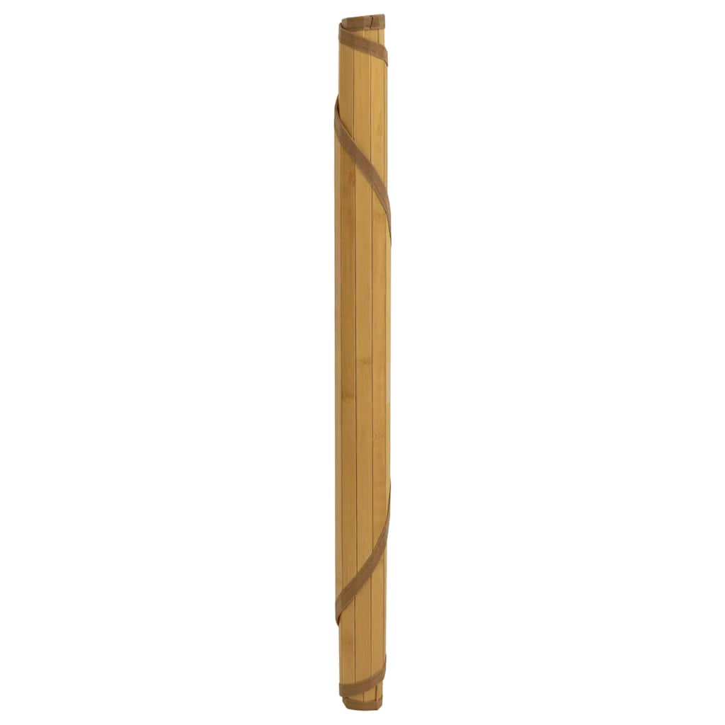 Tappeto VidaXL rotondo 80 cm bambù naturale