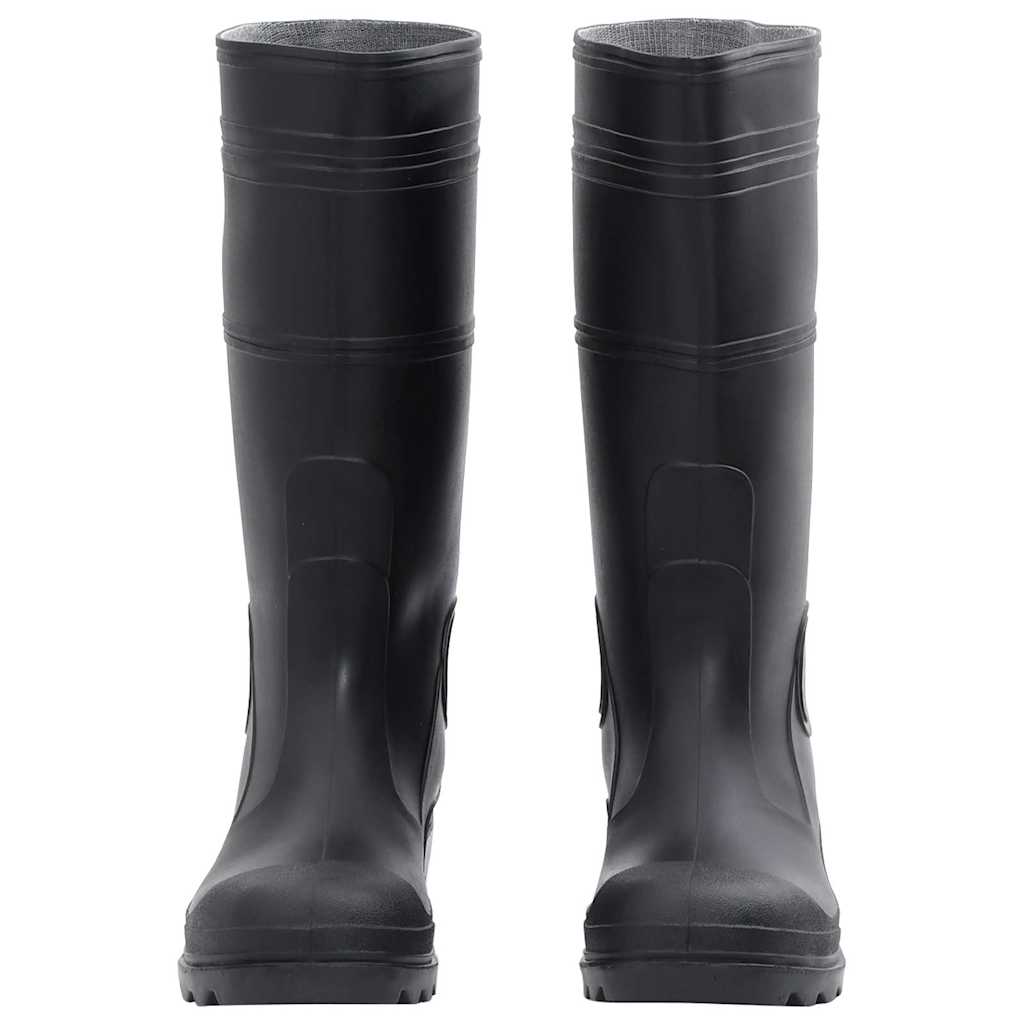 Vidaxl Rainboots tamaño 43 PVC Negro