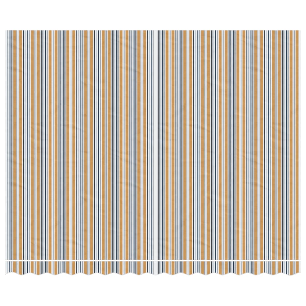 Vidaxx tela de repuesto para toldo a rayas 4x3 m multicolor