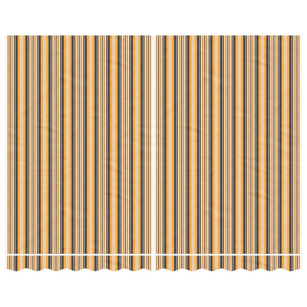 Panno sostitutivo Vidaxl per Luifel Striped 3.5x2,5 m Multi -colorato