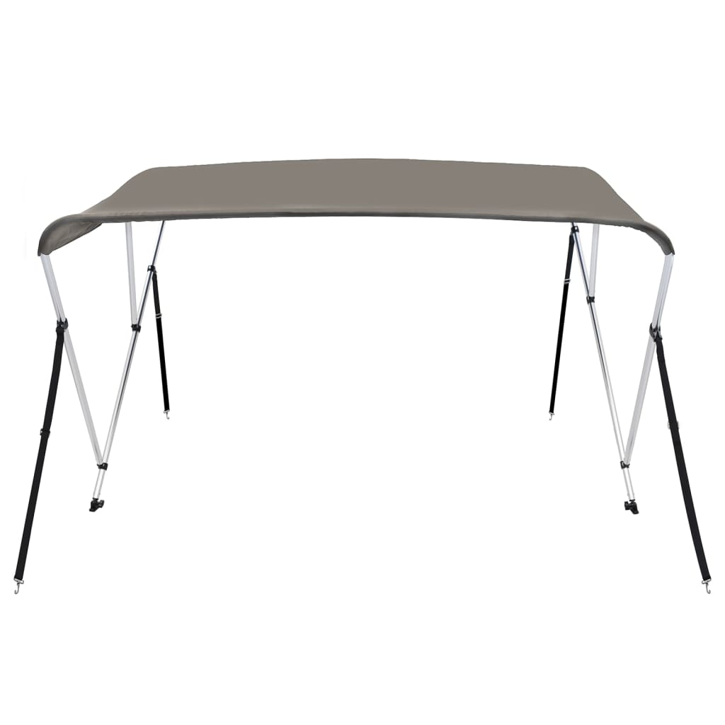 Vidaxl Biminitop 3 archi 183x180x137 cm grigio