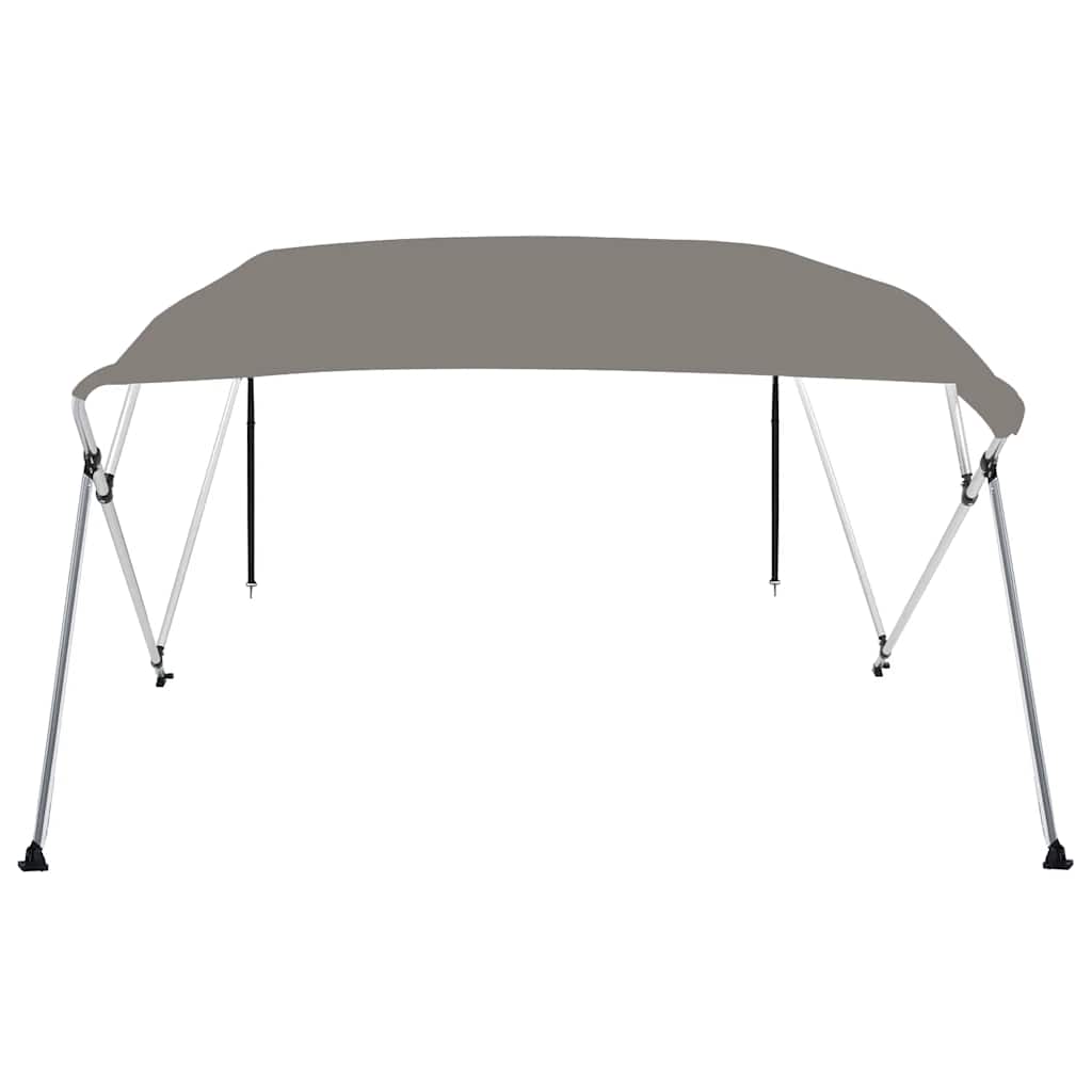 Vidaxl biminitop 4 arcos 243x210x137 cm gris
