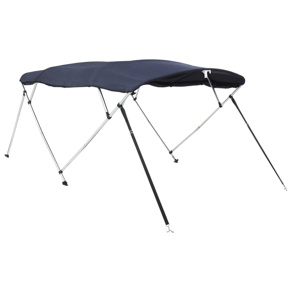 VidaXL bimini top 4 archi con pareti laterali 243x(230-244)x137 cm
