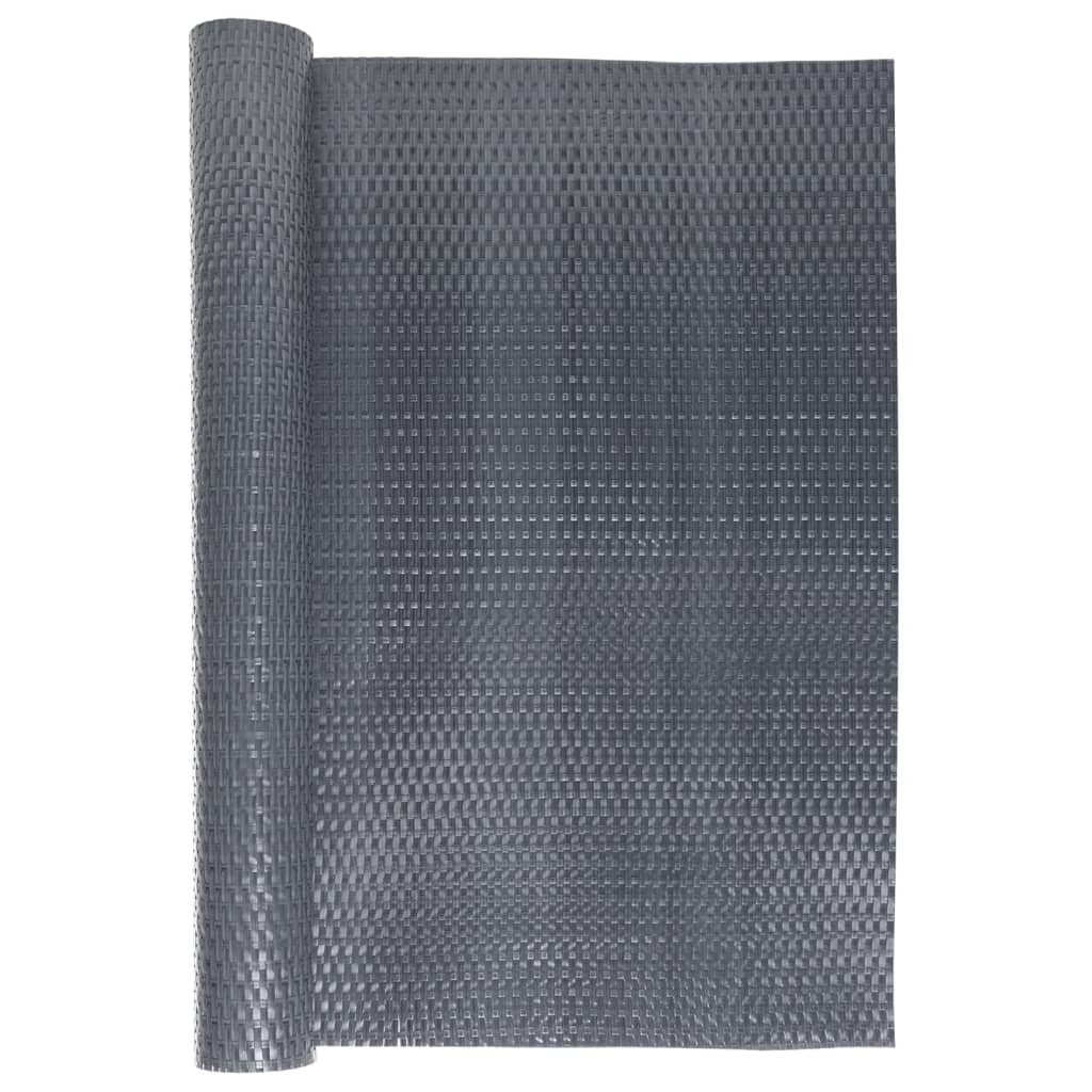 Vidaxl Balcony Schermata 1000x90 cm Poly Rattan Anthrored