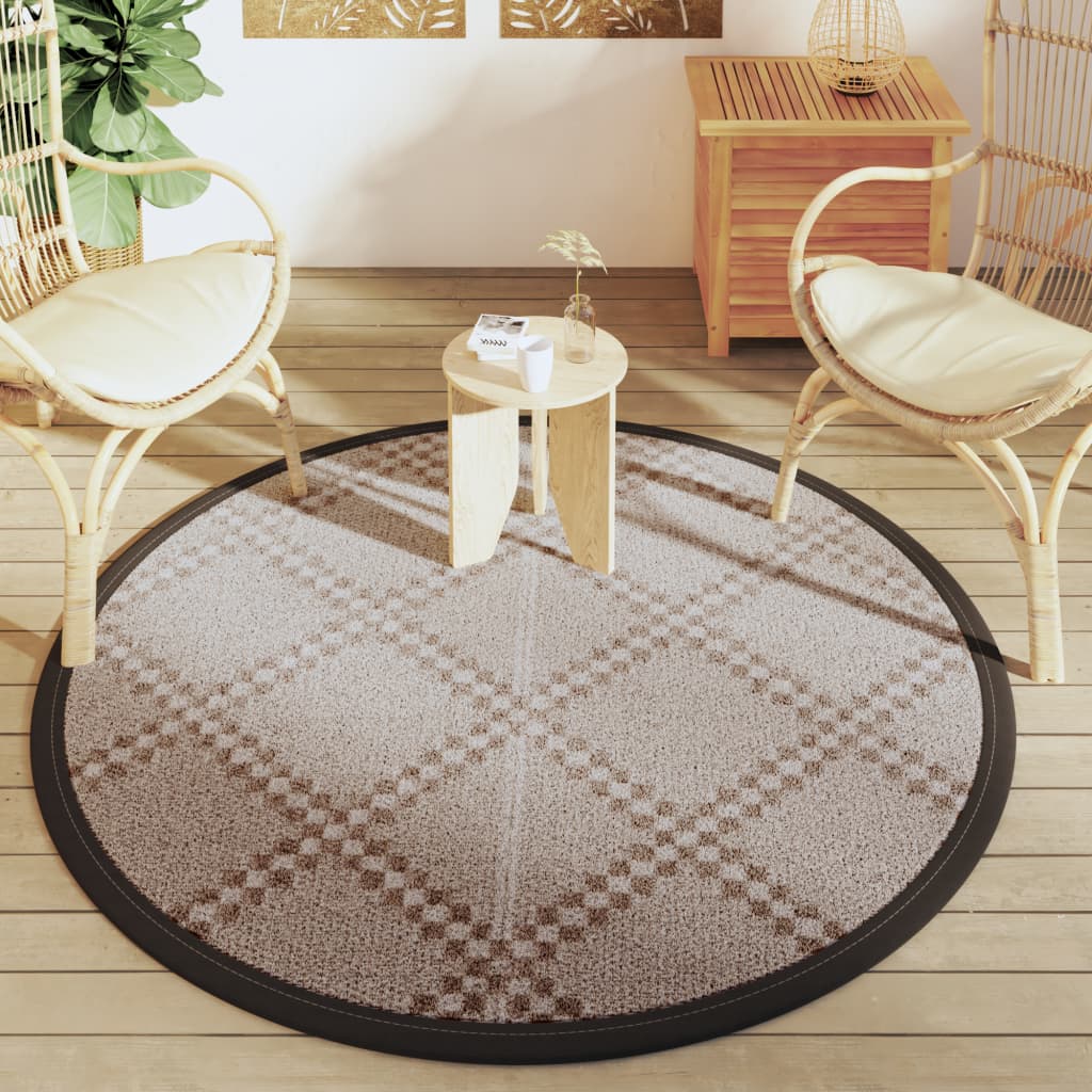 VIDAXL ESTERNO RAGO Ø160 cm Polypropene Brown
