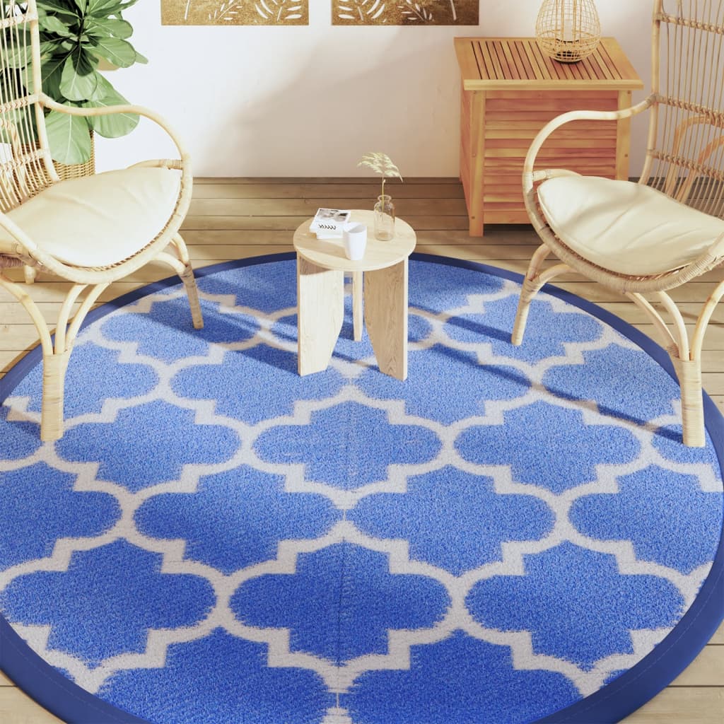 Vidaxl Tappet Outdoor Ø 200 cm Polypropene Blue