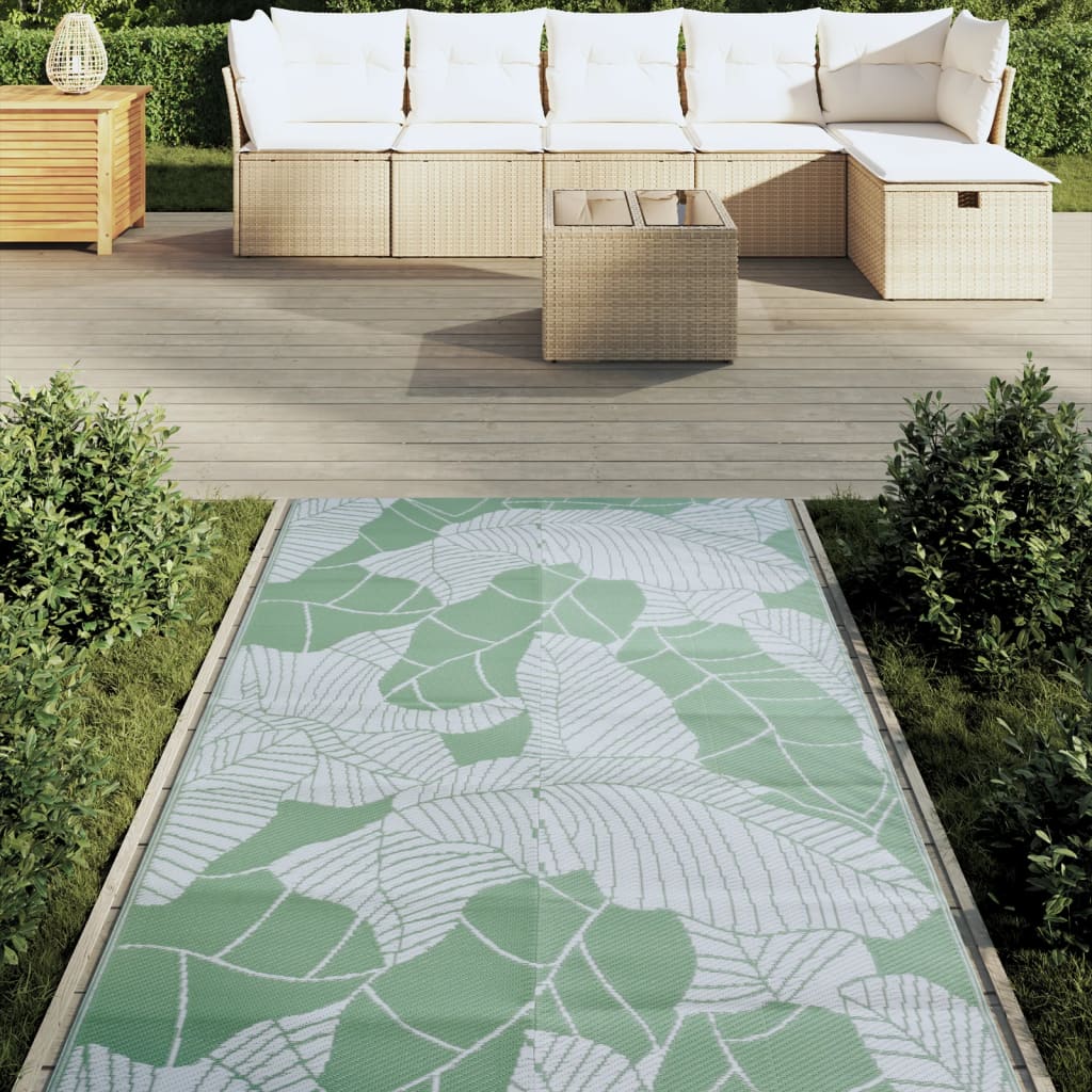 Vidaxl Outside Rug 120x180 cm Polypropene Green