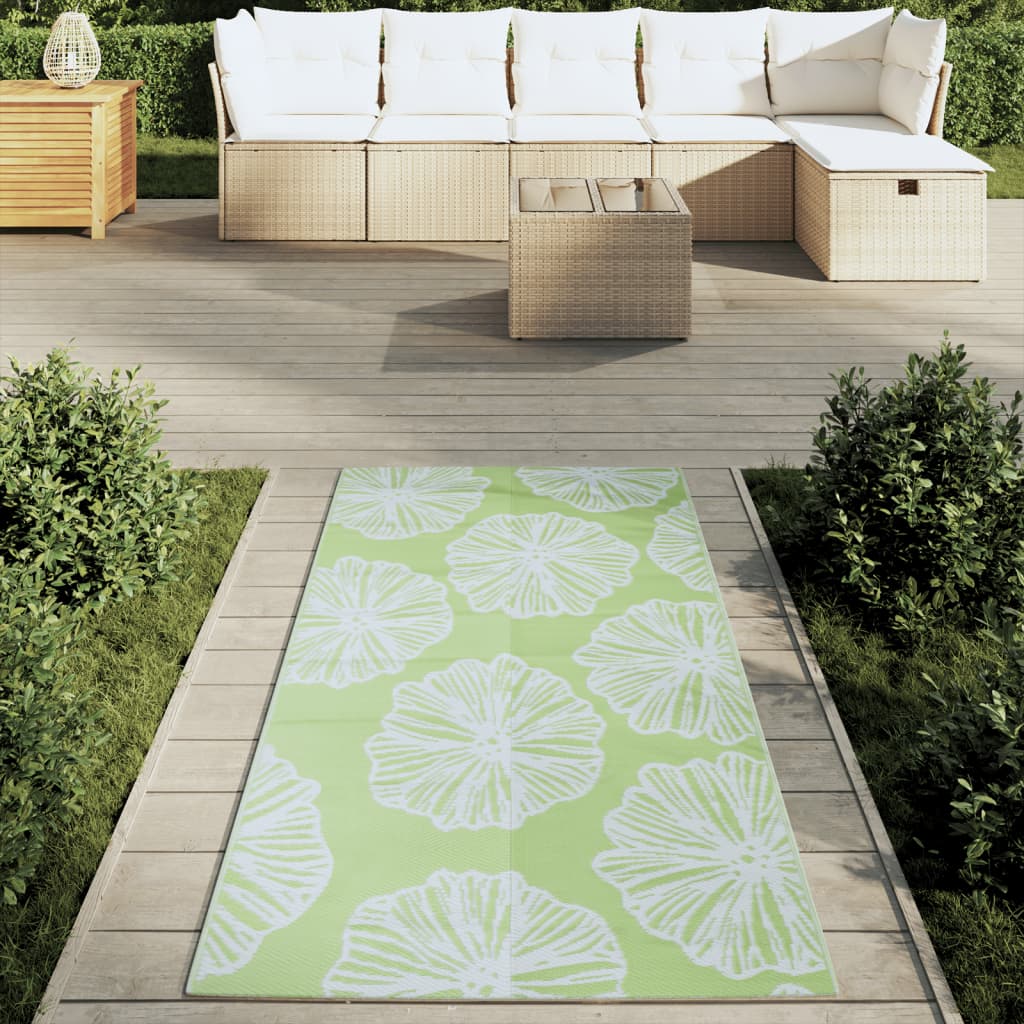 VIDAXL ESTERNO RAGGIO 80X150 cm Polipropene verde