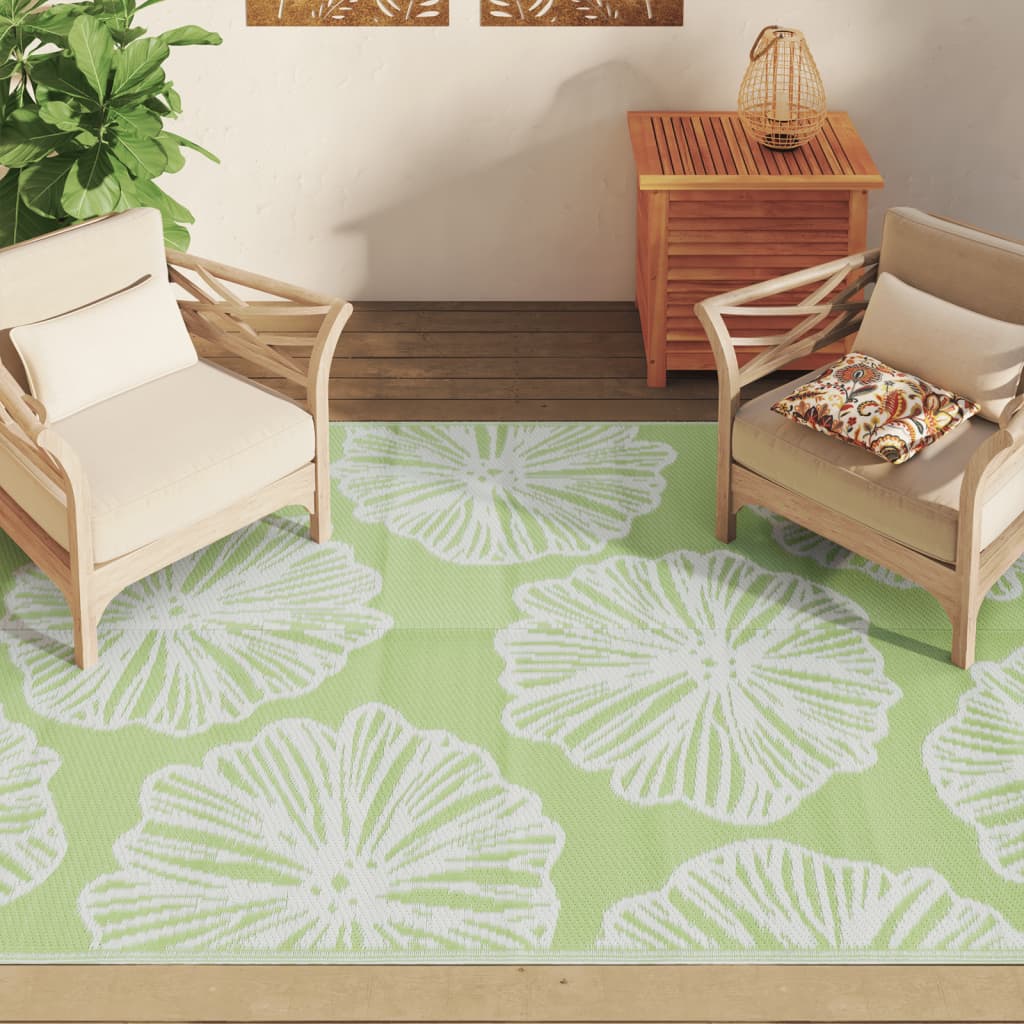 VIDAXL ESTERNO RAGGIO 160X230 cm Polypropene Green