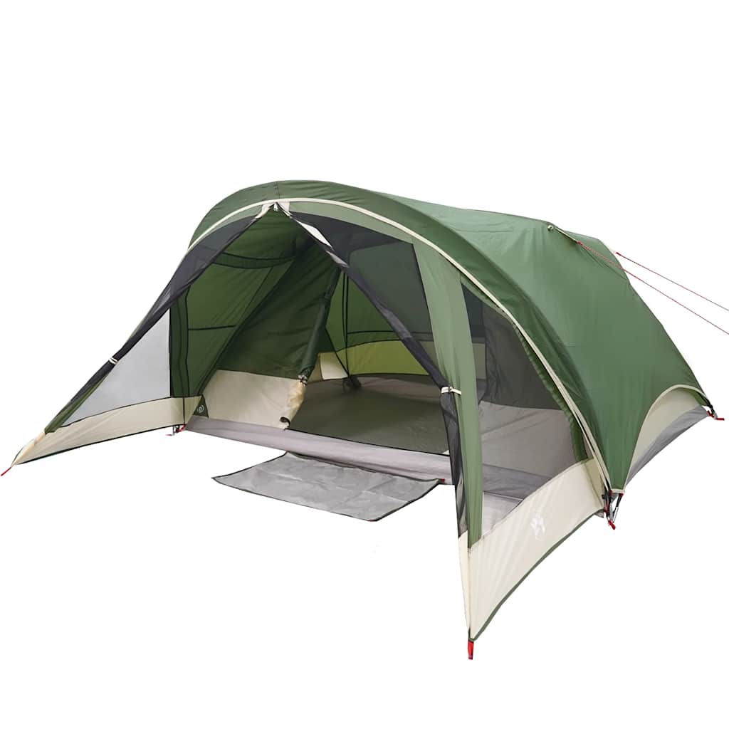 Vidaxl Tent 4 persone impermeabile verde