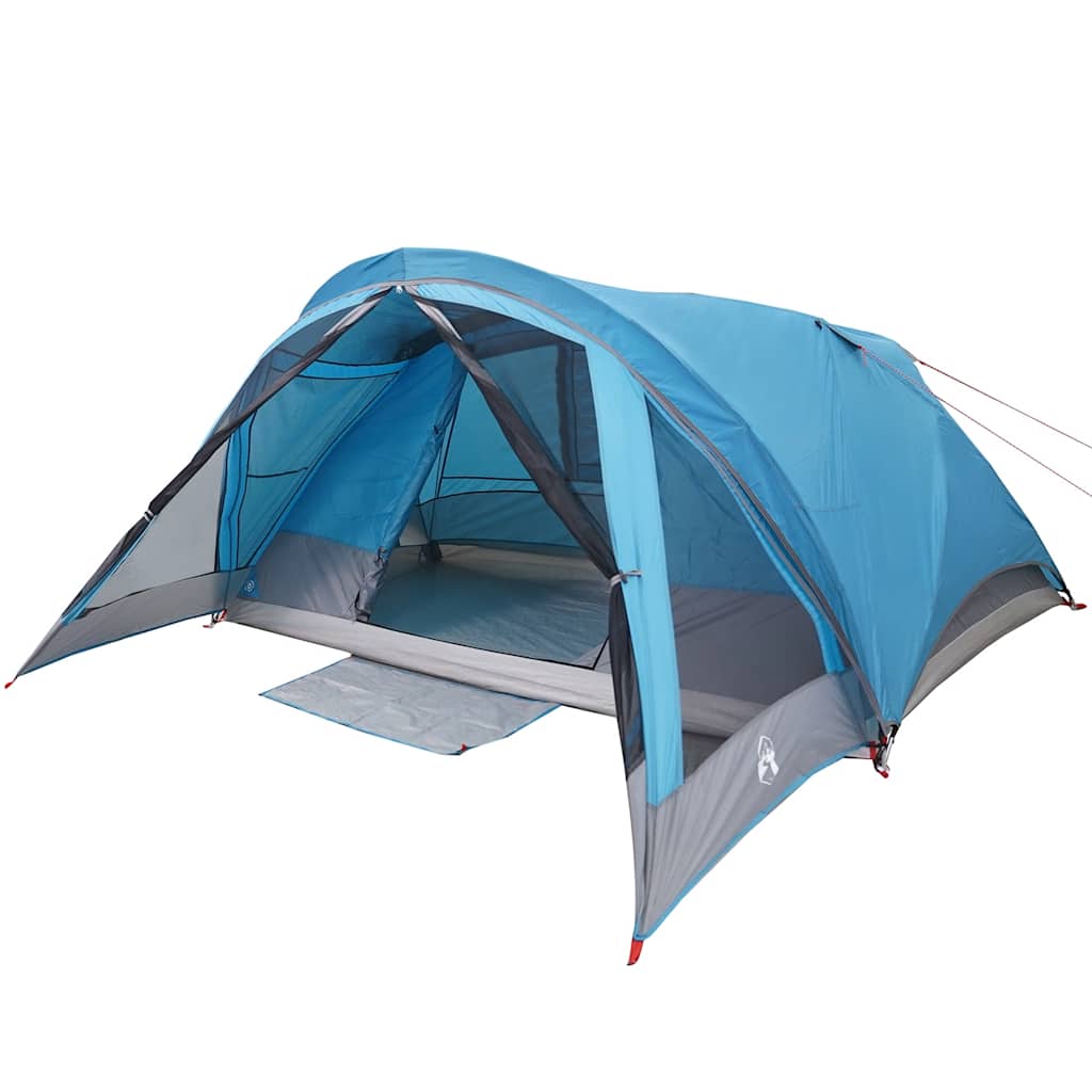 Vidaxl Tent 4-Persona Blue impermeable