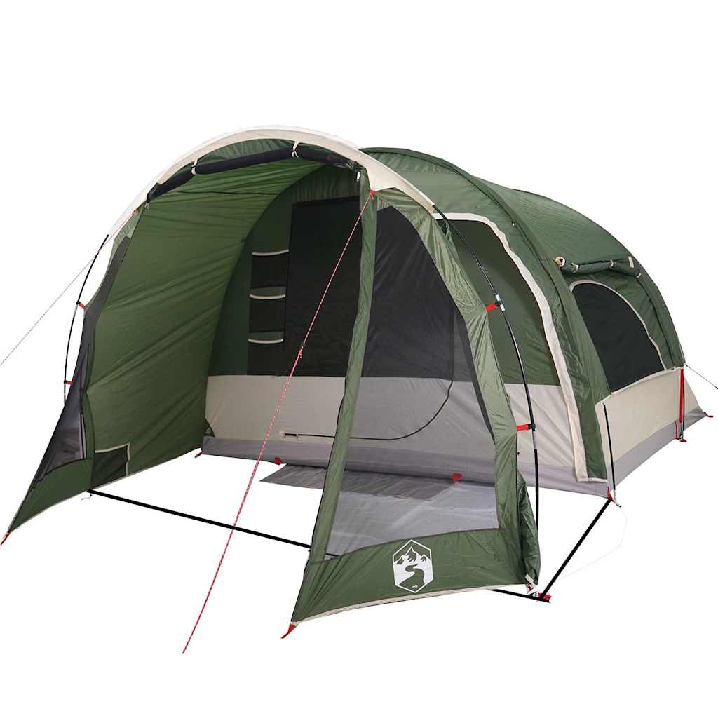 Tienda familiar VidaXL 6 personas impermeable verde