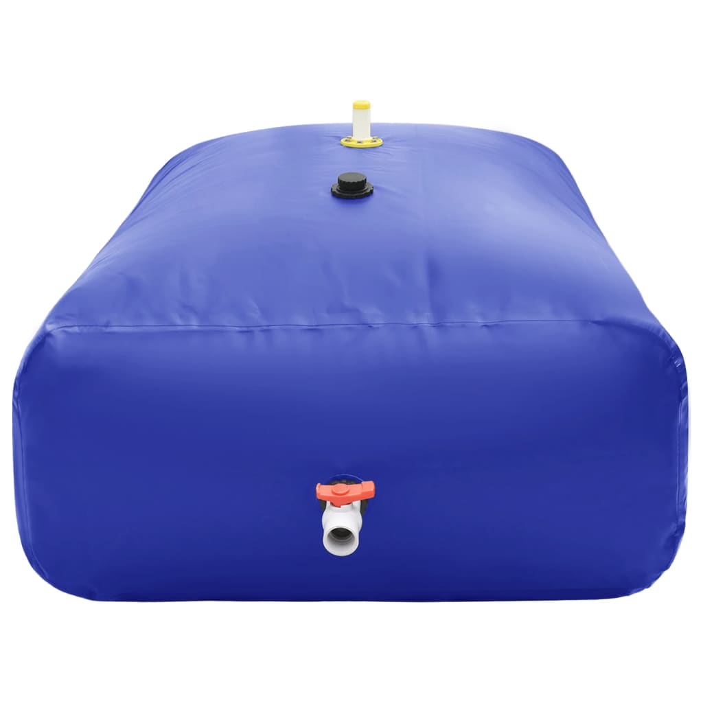 Serbatoio acqua VidaXL con rubinetto pieghevole 5000 l PVC