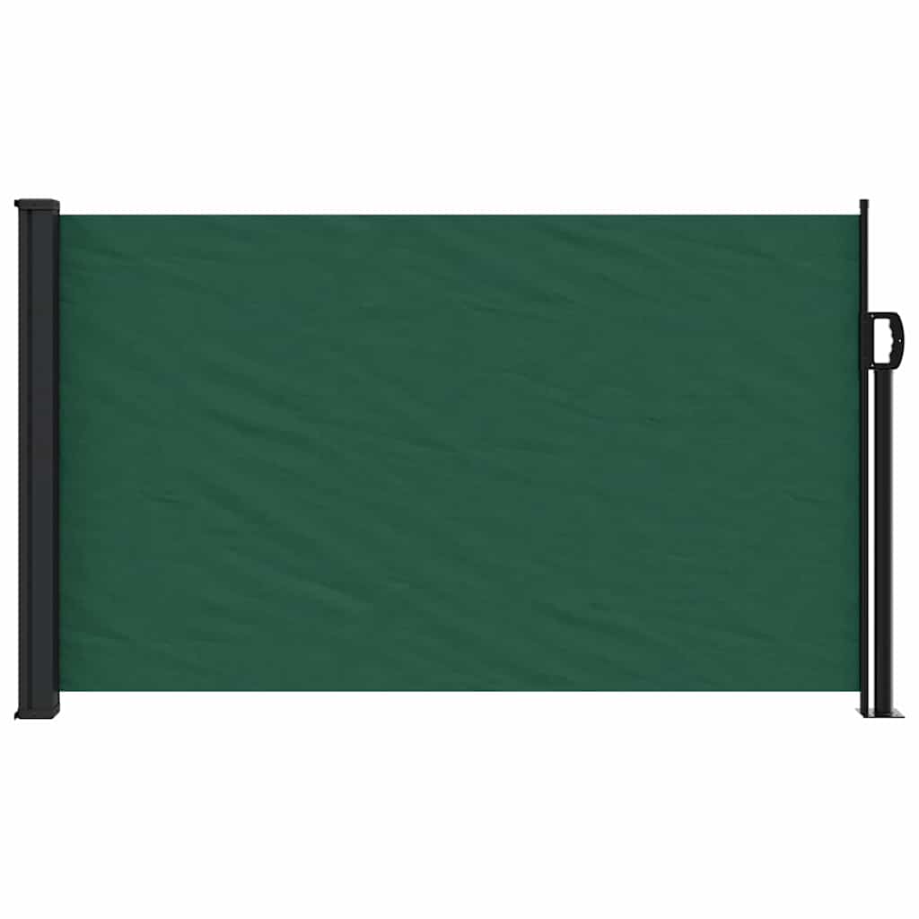 Vidaxx cortavientos extensible 117x300 cm verde oscuro