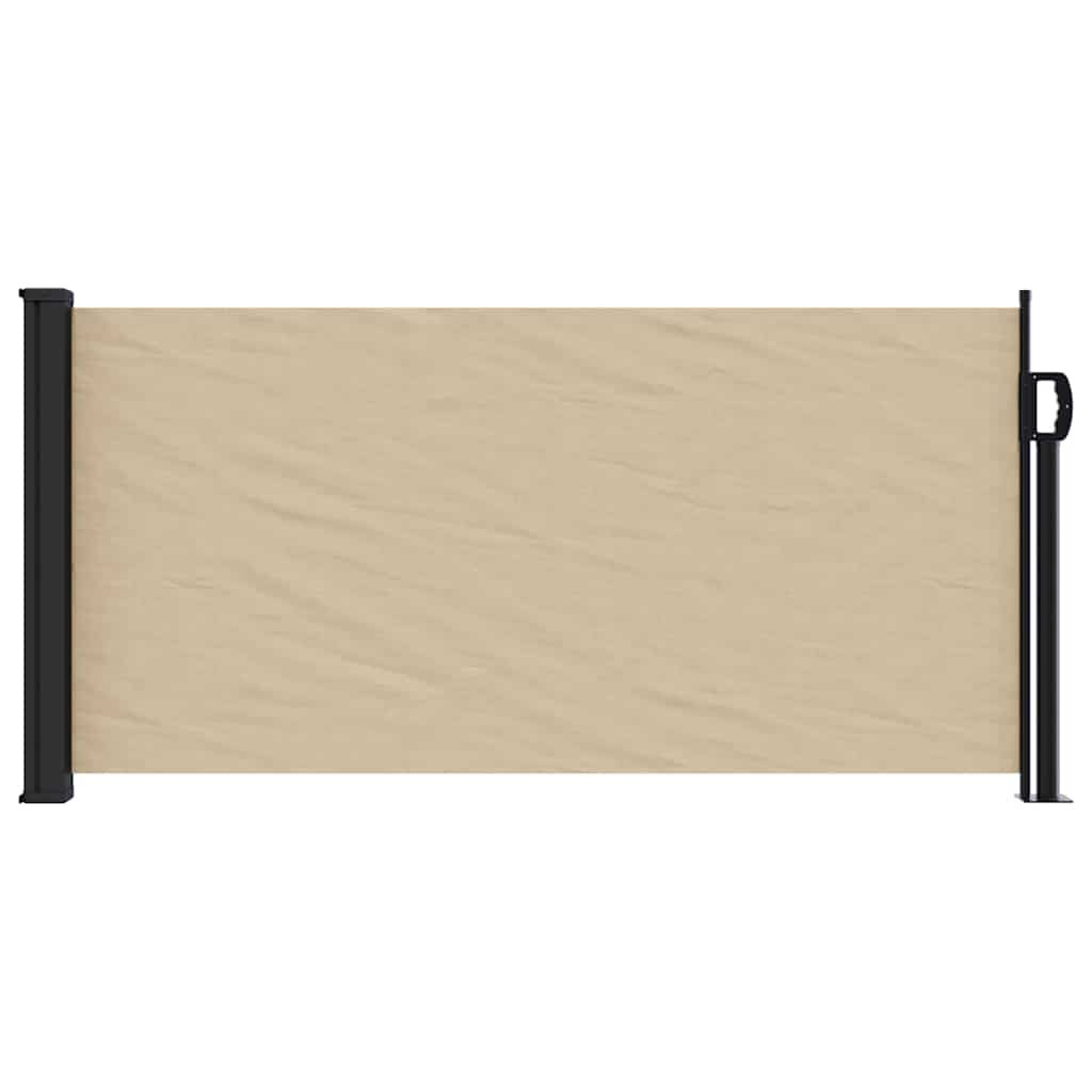 Vidaxx cortavientos extensible 100x500 cm beige