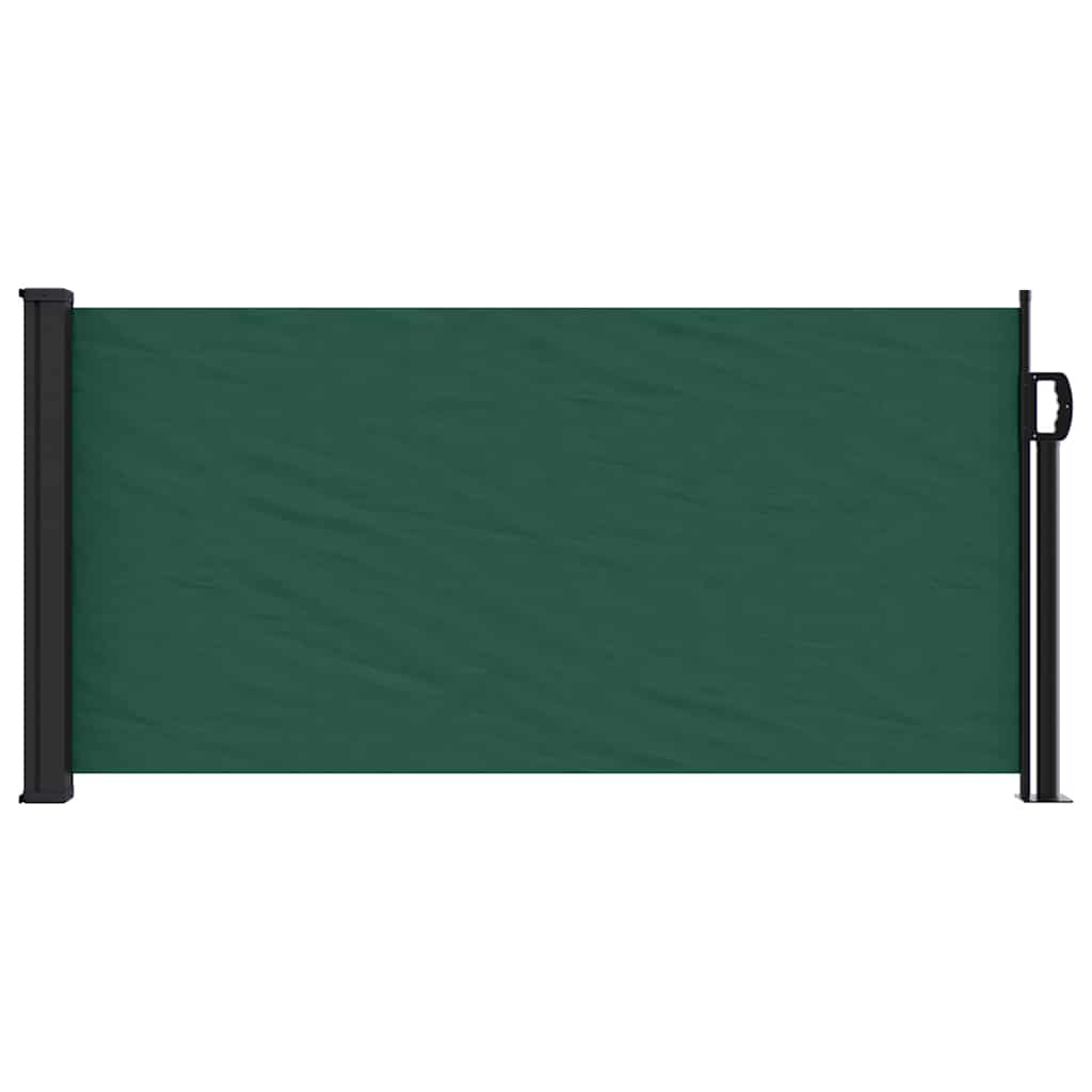 Vidaxx cortavientos extensible 100x500 cm verde oscuro