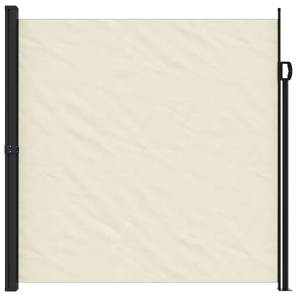 Vidaxl windscherm uittrekbaar 200x600 cm crèmekleurig