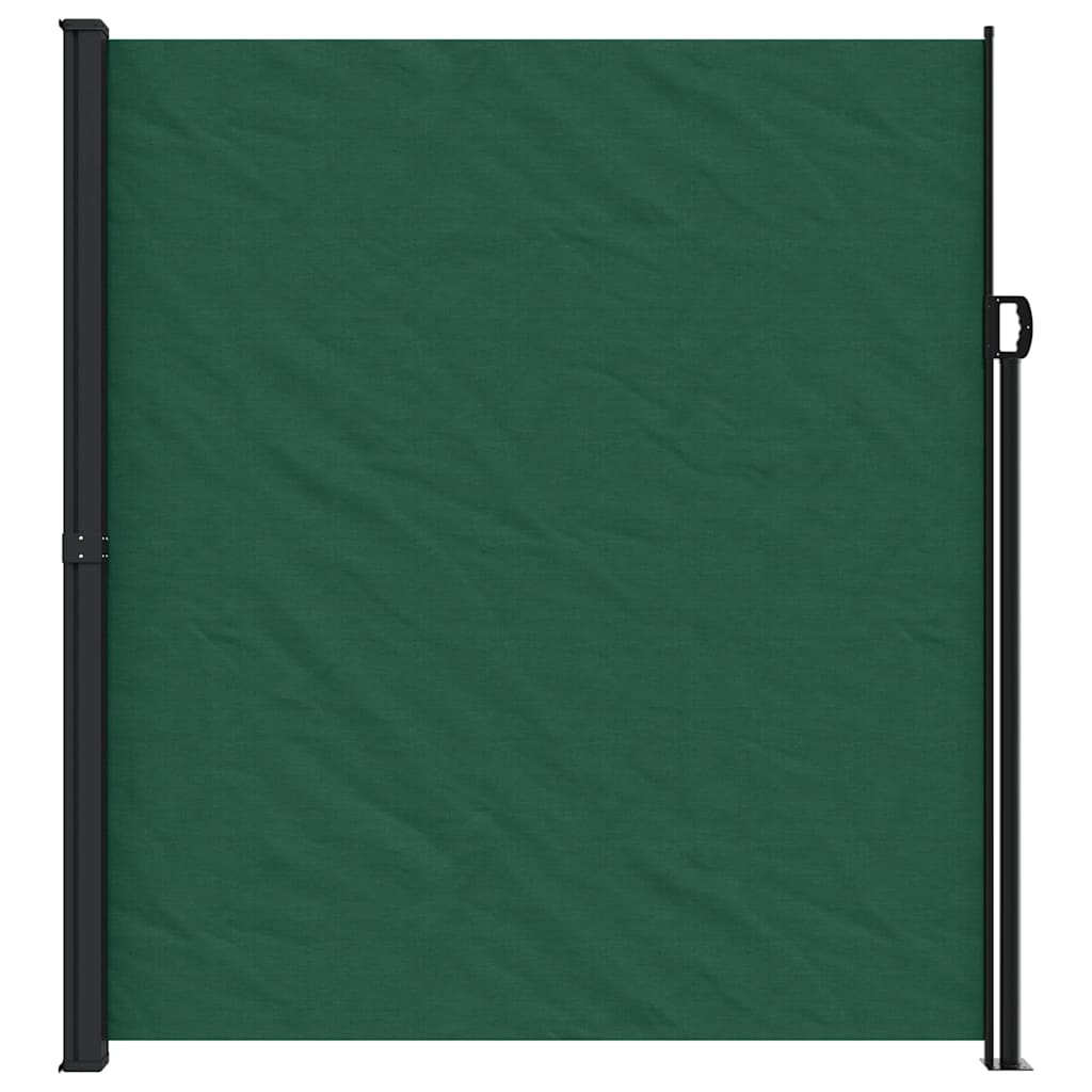 Vidaxx cortavientos extensible 220x600 cm verde oscuro
