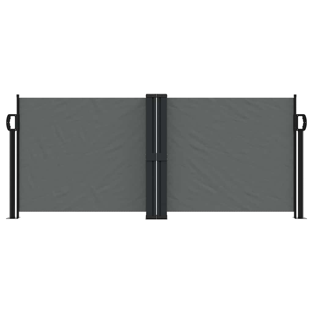 VIDAXL Parature estendibile da 100x600 cm antracite