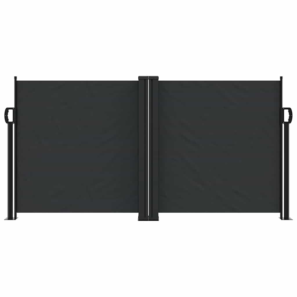 Parabrisas Vidaxl extensible 120x600 cm negro