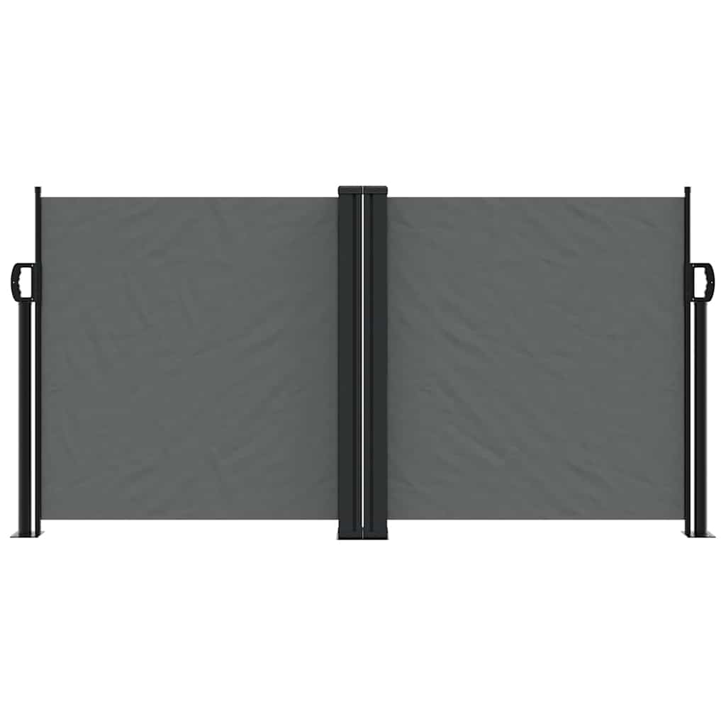 Vidaxl windscherm uittrekbaar 120x600 cm antraciet