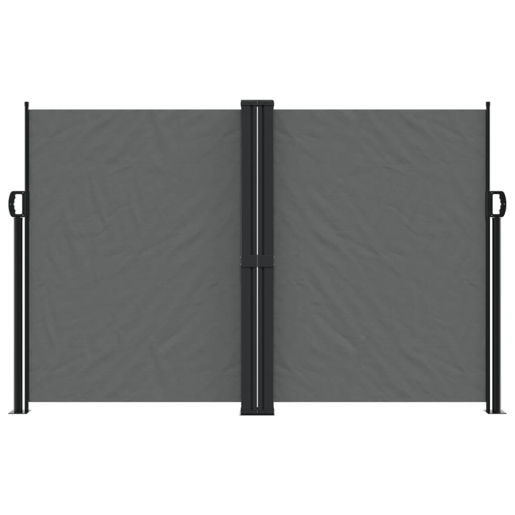 Vidaxl windscherm uittrekbaar 160x600 cm antraciet
