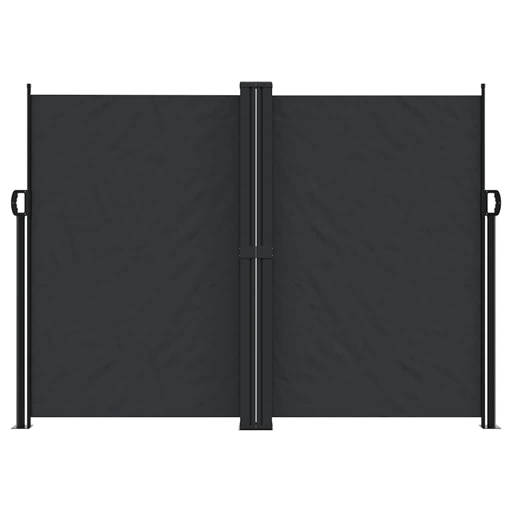 Parabrisas Vidaxl extensible 180x600 cm negro