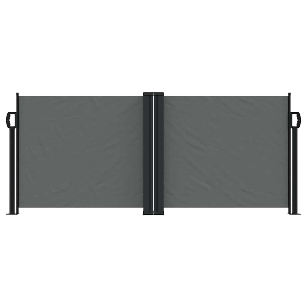 Vidaxl windscherm uittrekbaar 100x1000 cm antraciet
