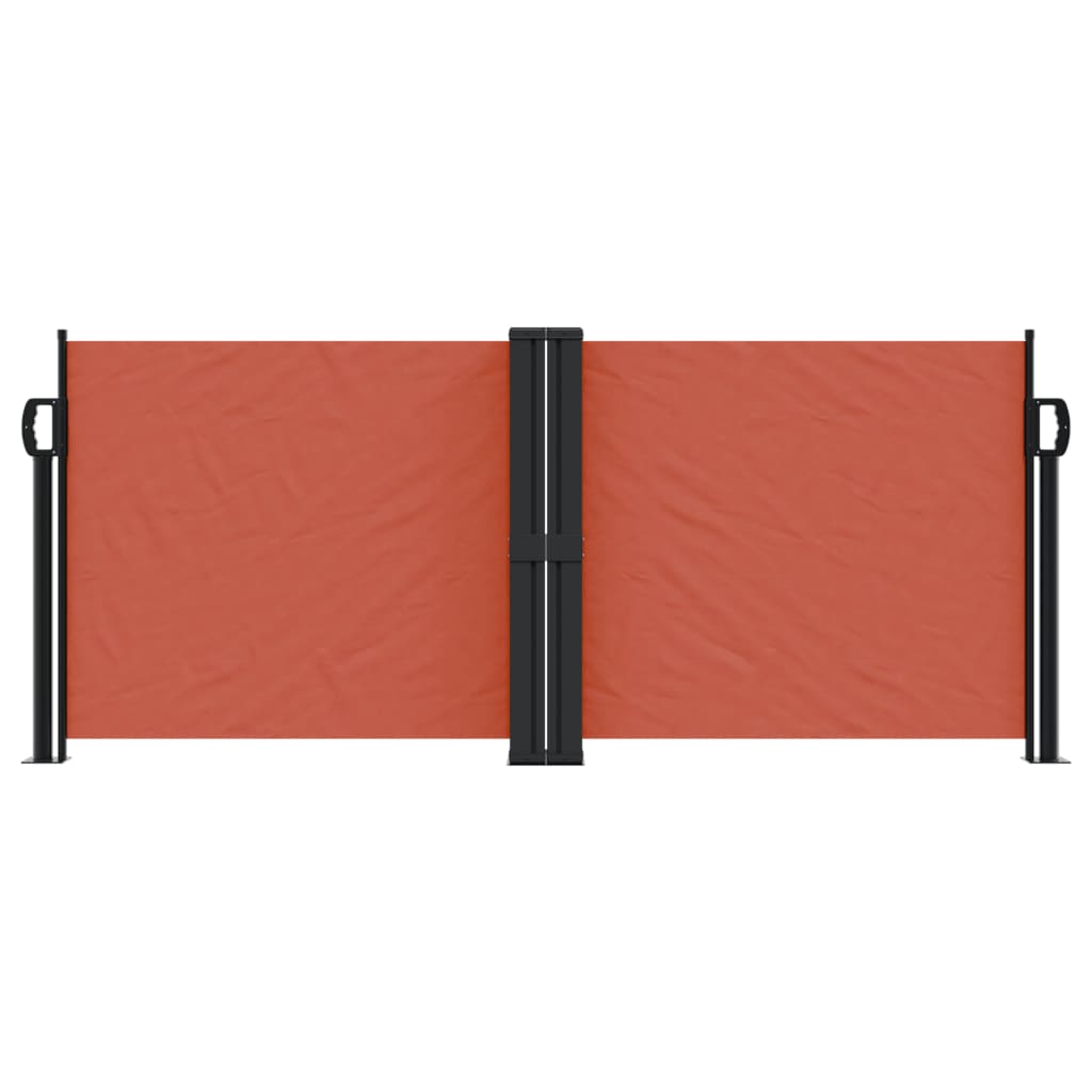 VIDAXL Terracotta estendibile al parabrezza 100x1000 cm