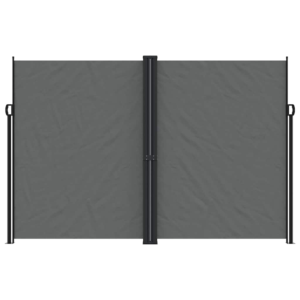 Vidaxl Paradshield estendibile 220x1000 cm antracite