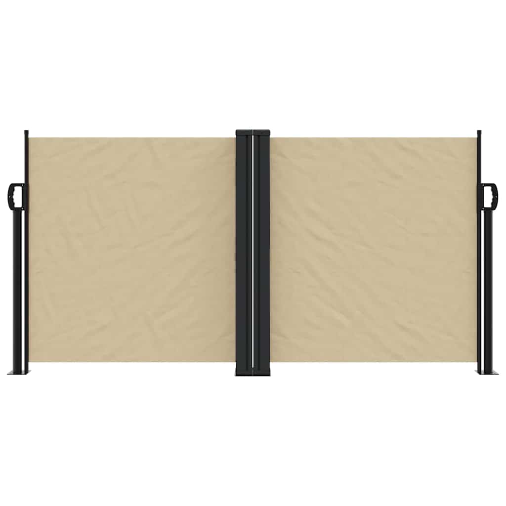 Parabrisas Vidaxl extensible 120x1200 cm beige