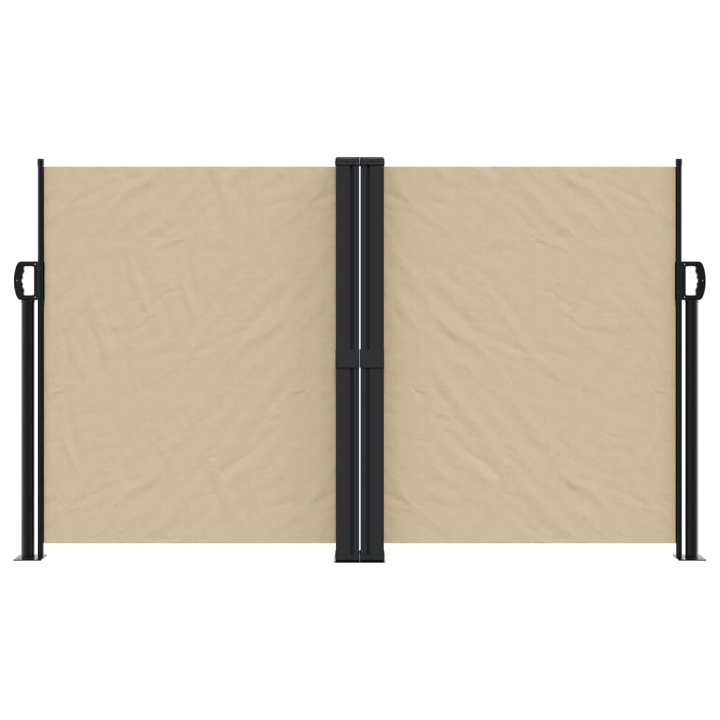 Parabrisas Vidaxl extensible 140x1200 cm beige