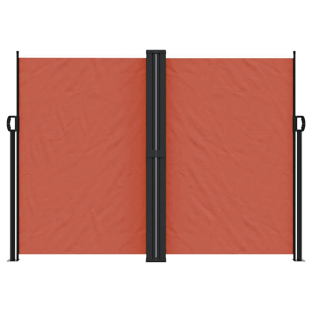 Parabrisas Vidaxl extensible 180x1200 cm terracota -Coled