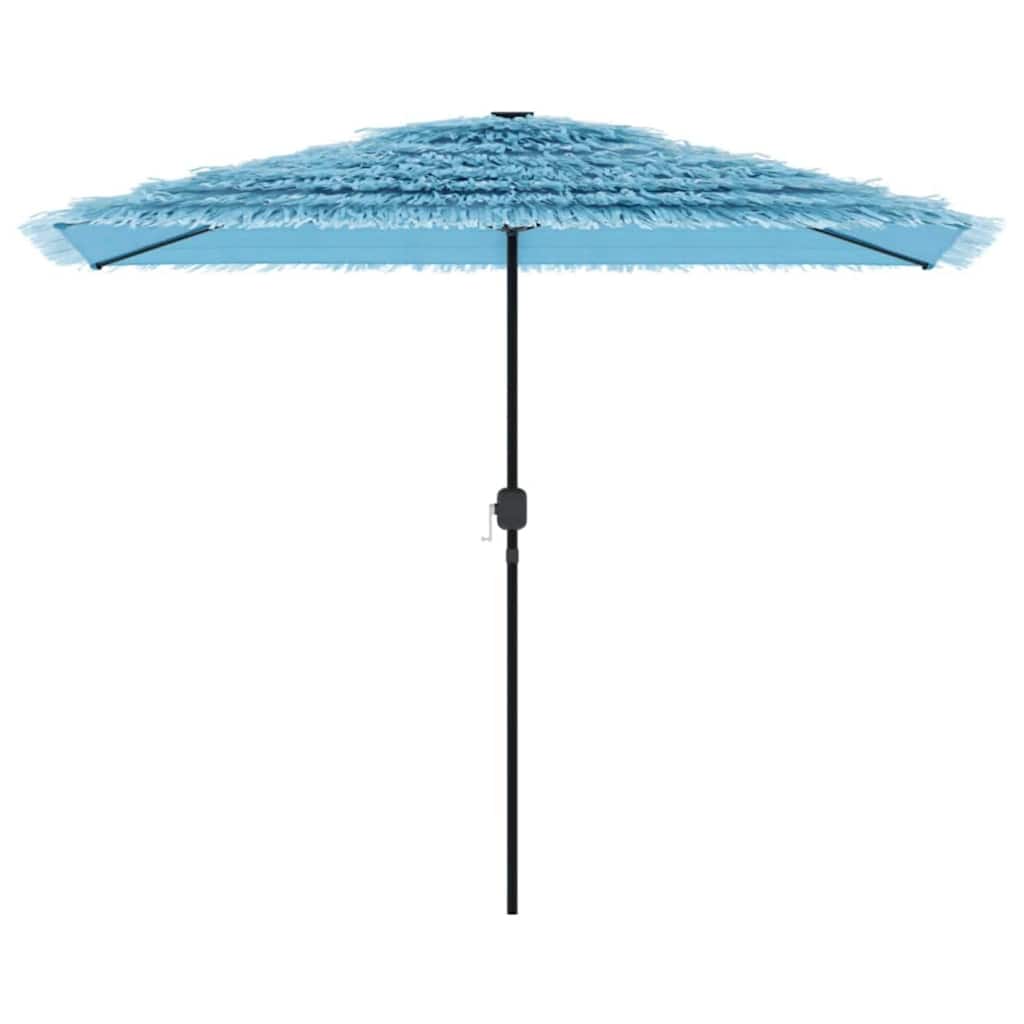 Parasol Vidaxl con poste de acero 300x200x250 cm azul