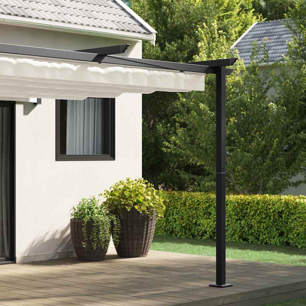 Gazebo Vidaxx crema 300 x 300 x 200 cm in poliestere