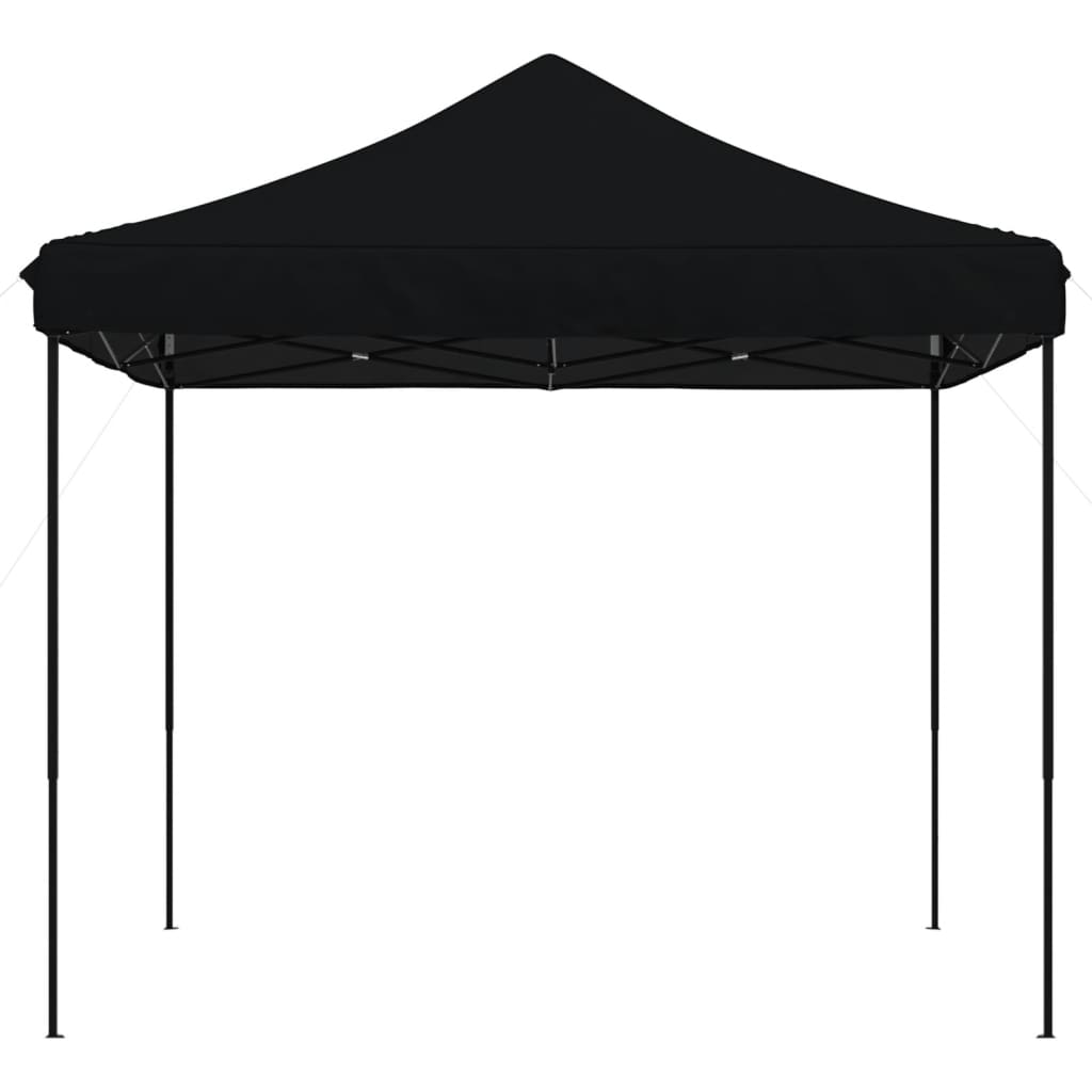 VidaXL tenda da festa pieghevole pop-up 292x292x315 cm nera