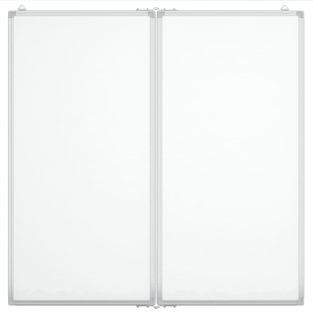 Pizarra Vidaxl magnéticamente plegable 80x80x1.7 cm de aluminio