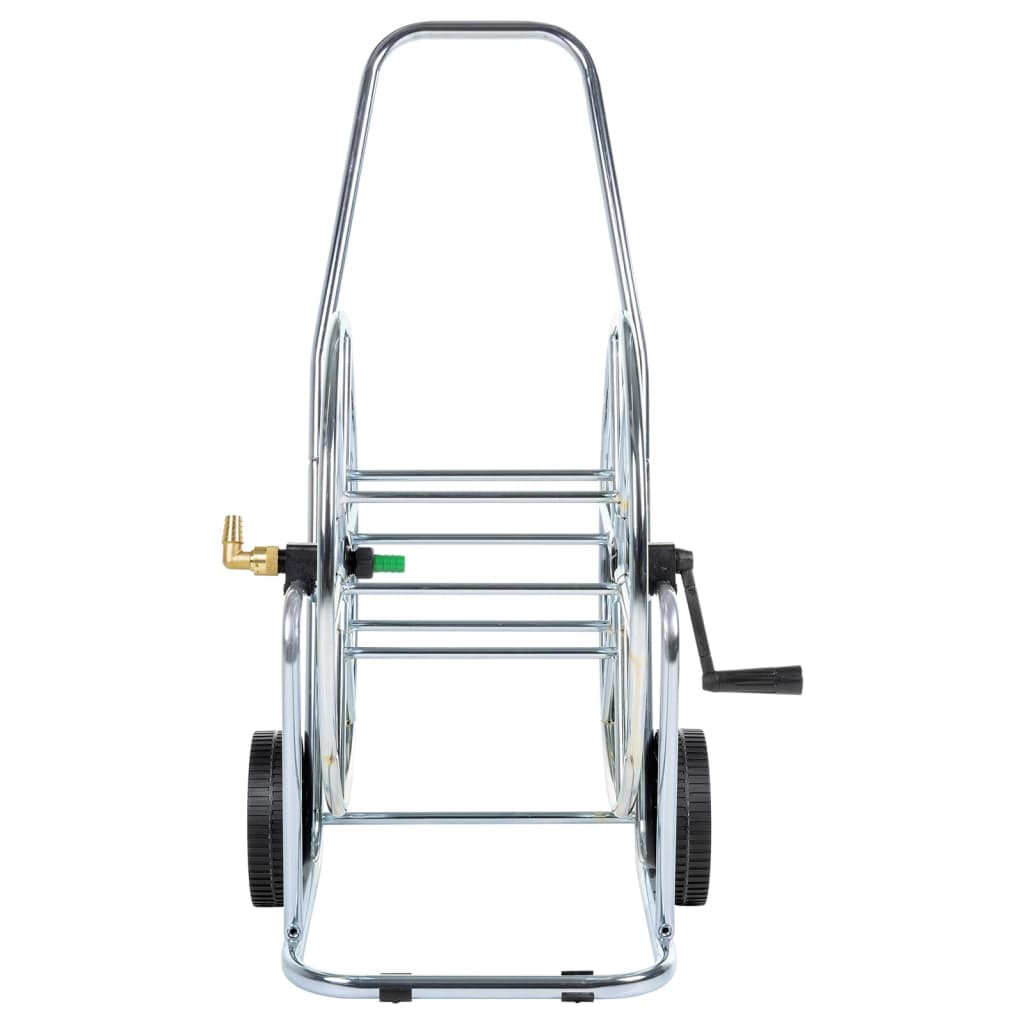 Vidaxl Garden Mank Cart por 80 m 3 4 manguera de acero