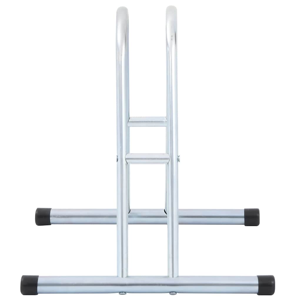Soporte para bicicletas Vidaxl para 1 bicicleta acero galvanizado separado