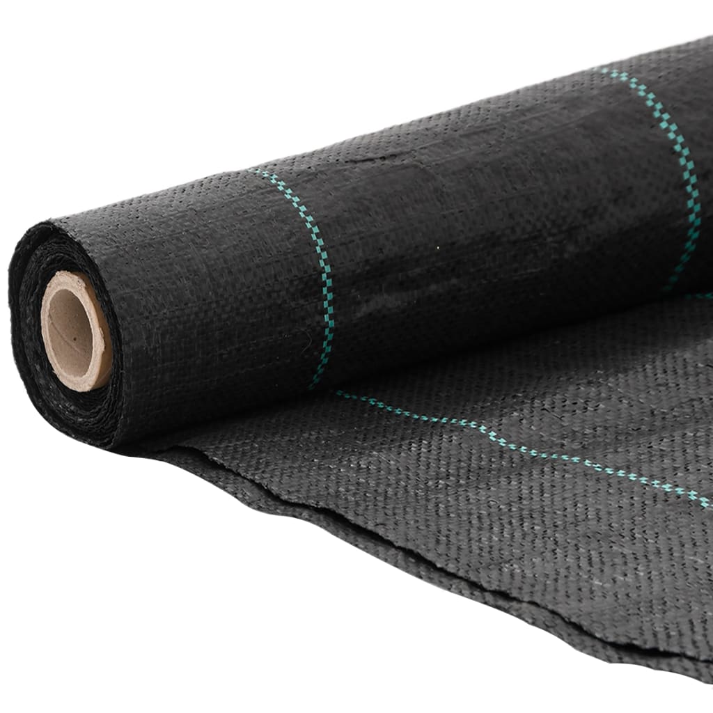 Vidaxl Carot Cloth 2x200 M Polypropene Black