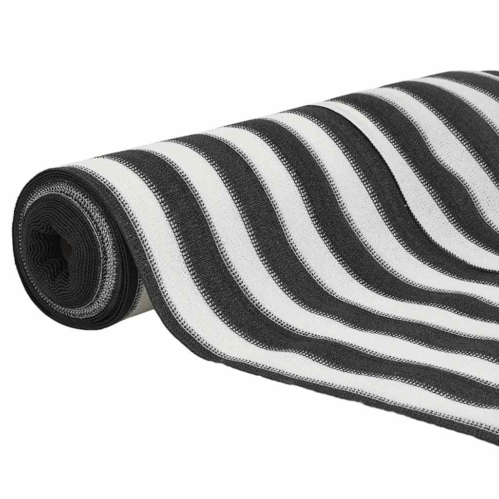 Vidaxl PrivacyNet 150 g m² 2x25 m HDPE antracite -colorato e bianco