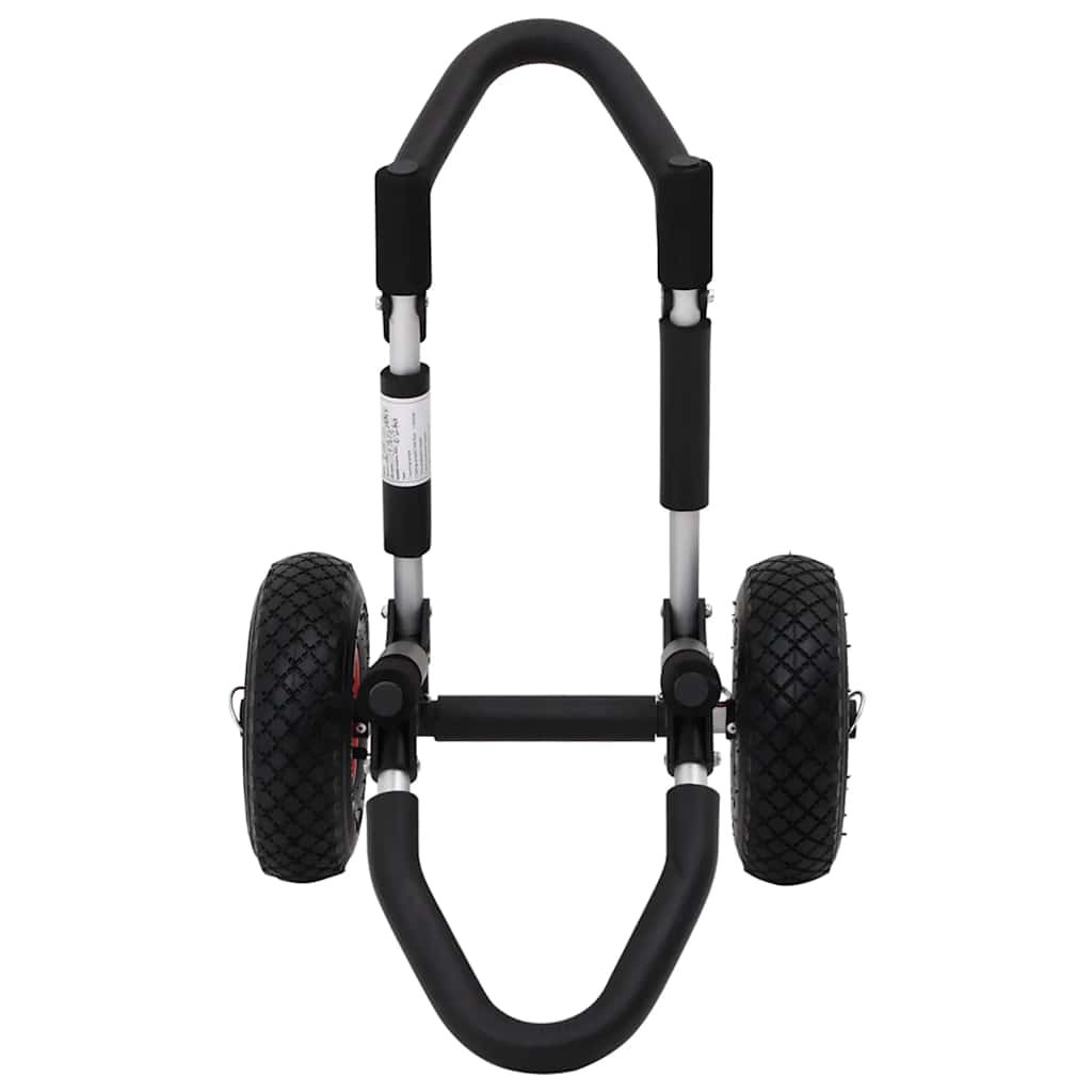 Vidaxl sup trolley voor surfplank inklapbaar 45 kg aluminium