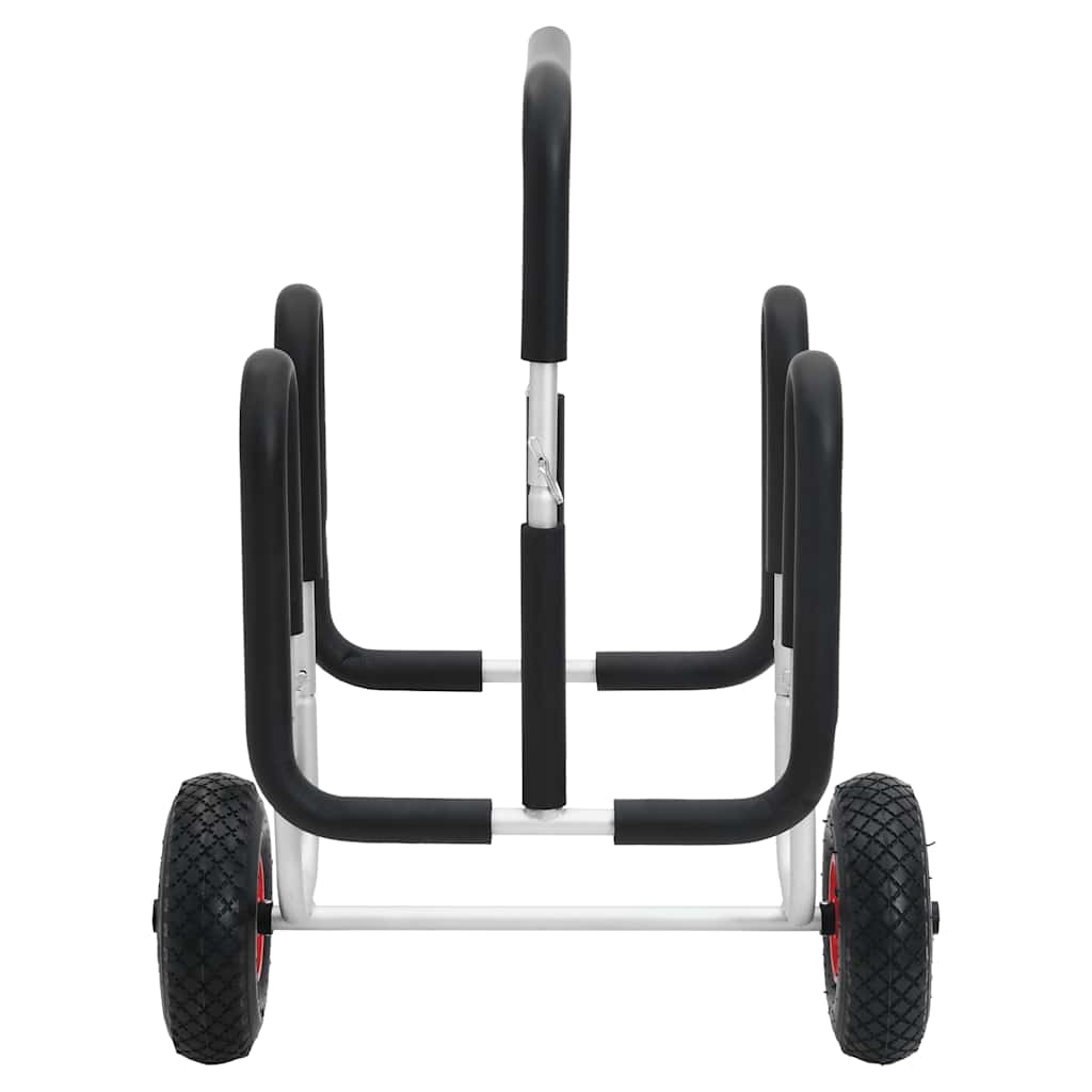 Vidaxl sup trolley voor surfplank 45 kg aluminium